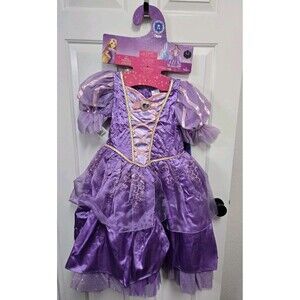 Disney Princess Rapunzel from Tangled Glow-in-the-Dark Costume Dress M